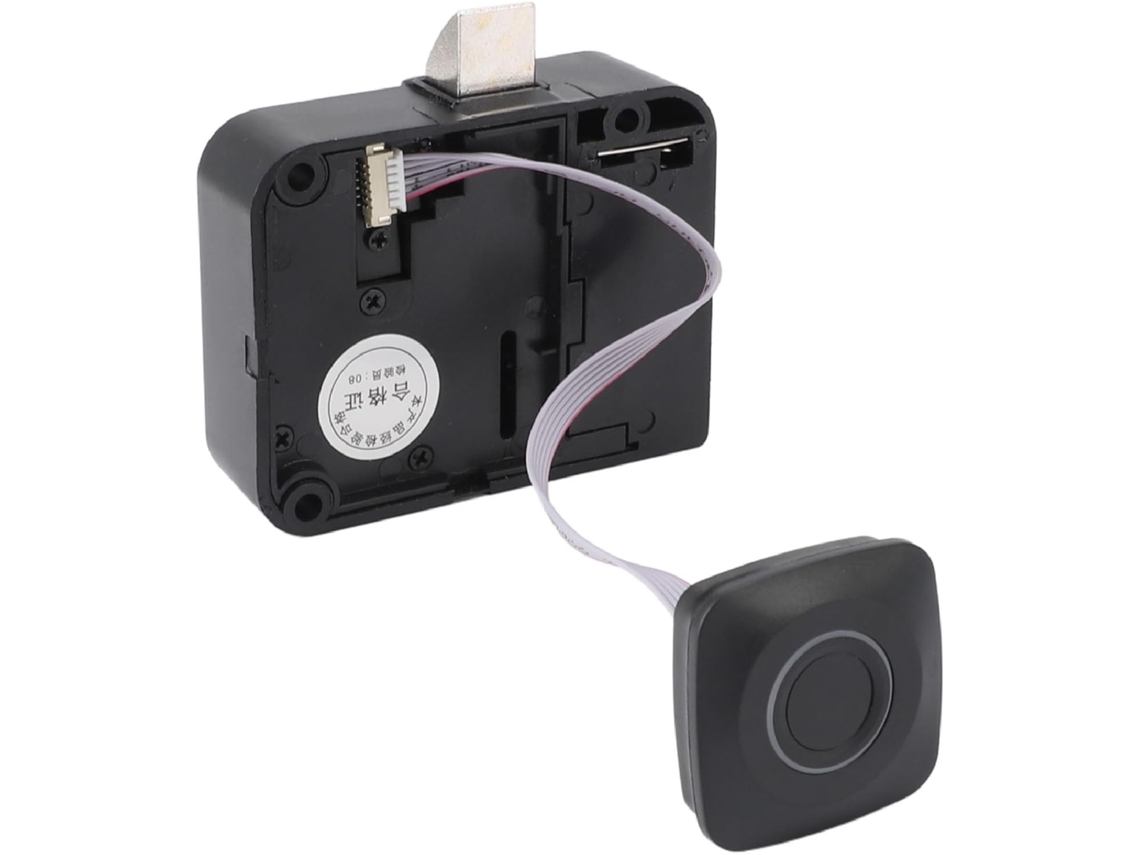 Fechadura Biométrica Inteligente E Elegante Para Armários Com Sensor De Impressão Digital.