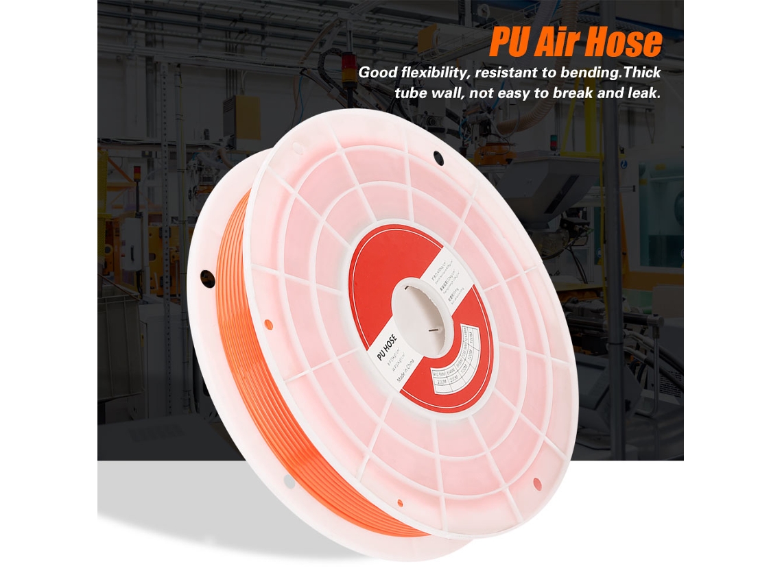 Laxiscreed Mangueira De Ar Flexível 4x2.5mm Pu Para Compressores, Comprimento 160m