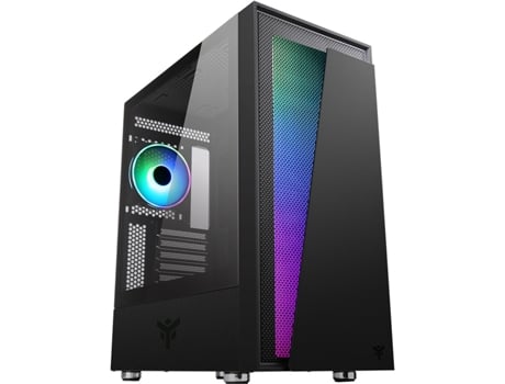 Caixa de Pc Média Torre Atx com Painel de Vidro ITEK Vertibra V210 Rgb