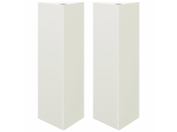 Garden Planter, Garden Planters Vidaxl Branco Metal (30 X 26 X 75 Cm)
