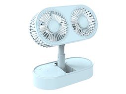 Ventilador RAMPOW de Mesa de Cabeça Dupla