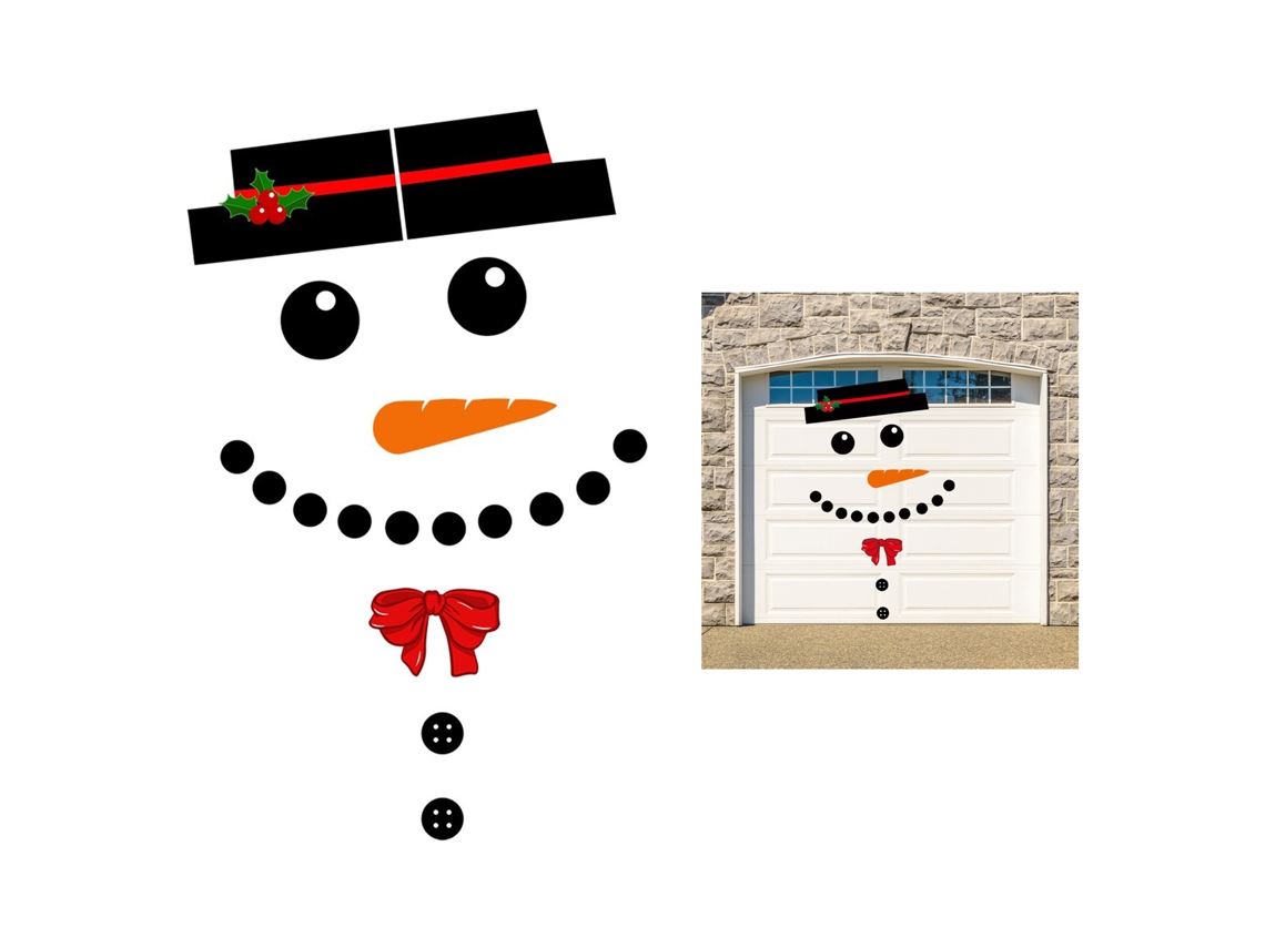 Laxiscreed Adesivos De Natal Rena, Papai Noel E Boneco De Neve Para Decoração Festiva De Fim De Ano