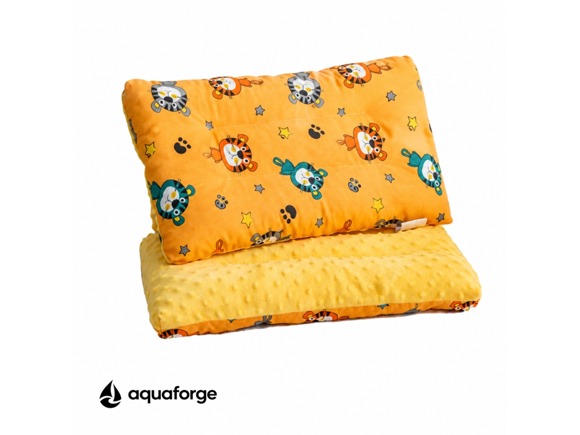 Almofada Cervical Ergonómica Algodão Respirável 30 X 50 Cm