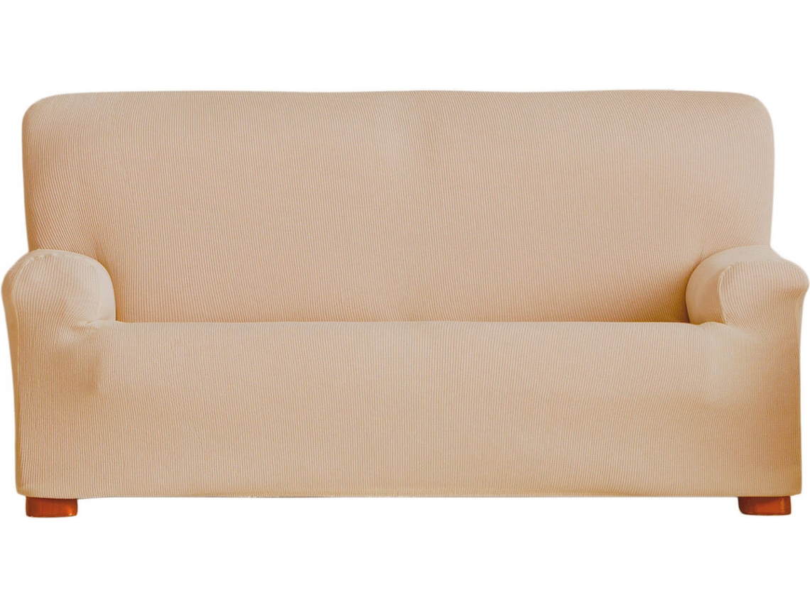 Capa de Sofá TODOPARAMICASA Ulises Bege (4 Lugares - 240 cm)