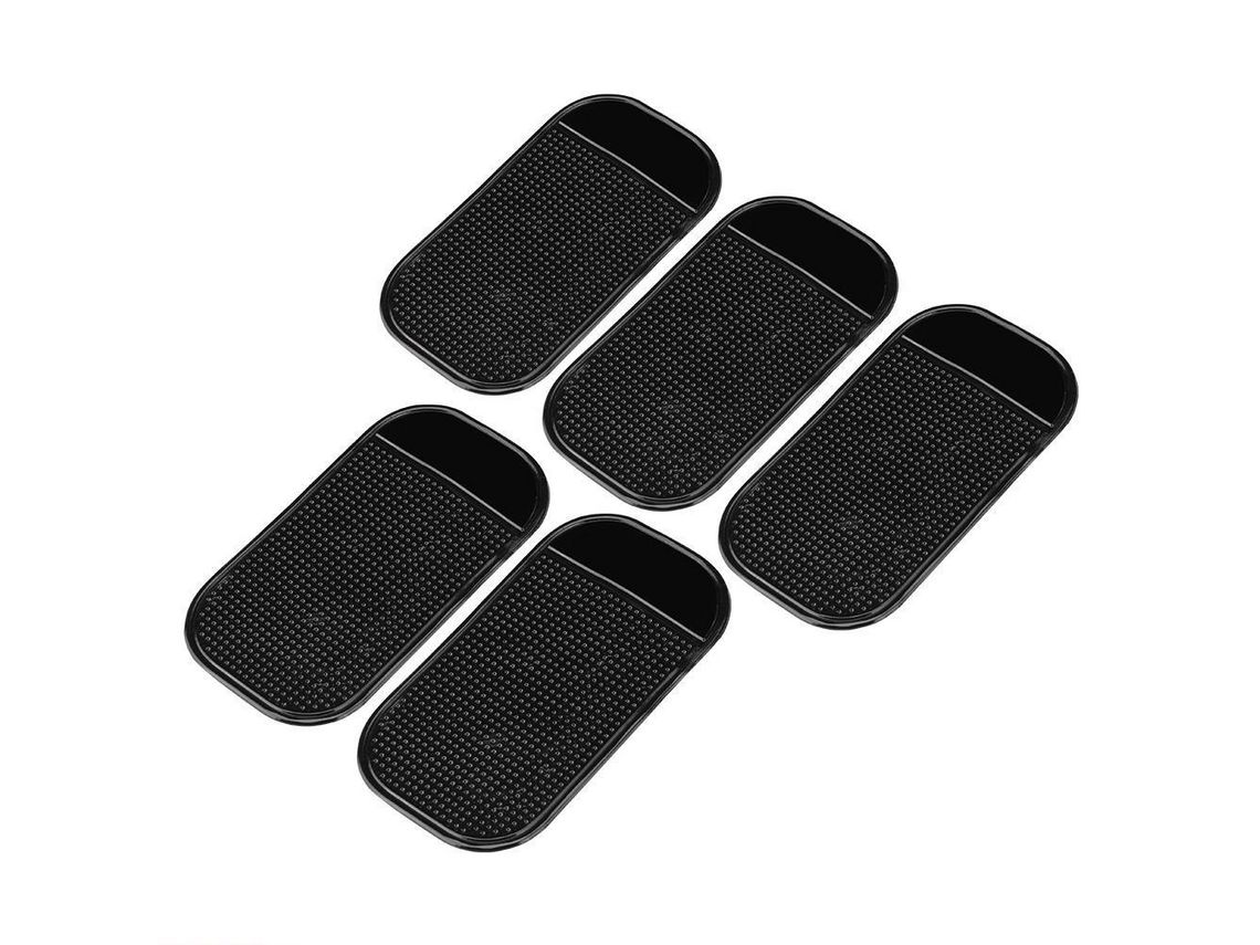 Almofadas Adesivas Antiderrapantes Antiderrapantes para Carro 5 Peças Suporte para Montagem em Celular Suporte para Carro Painel Almofada Adesiva