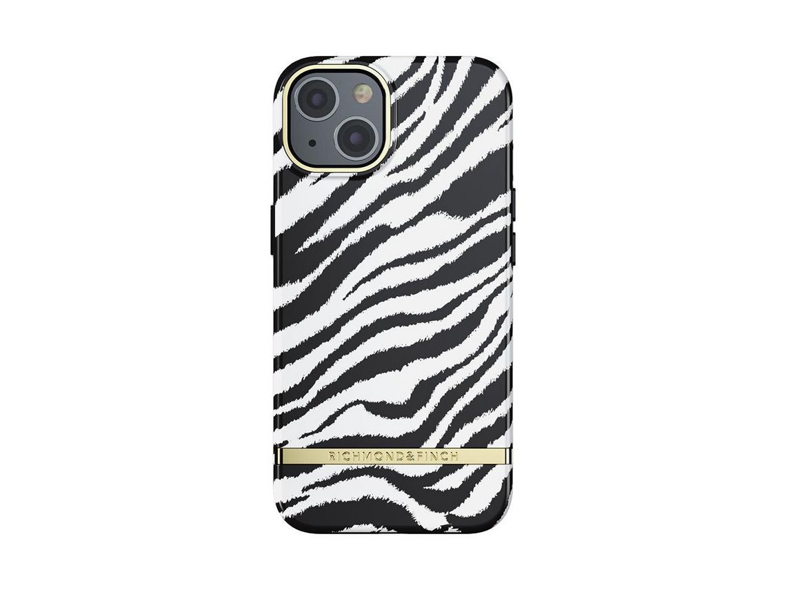 Capa para Iphone Zebra Branco 13