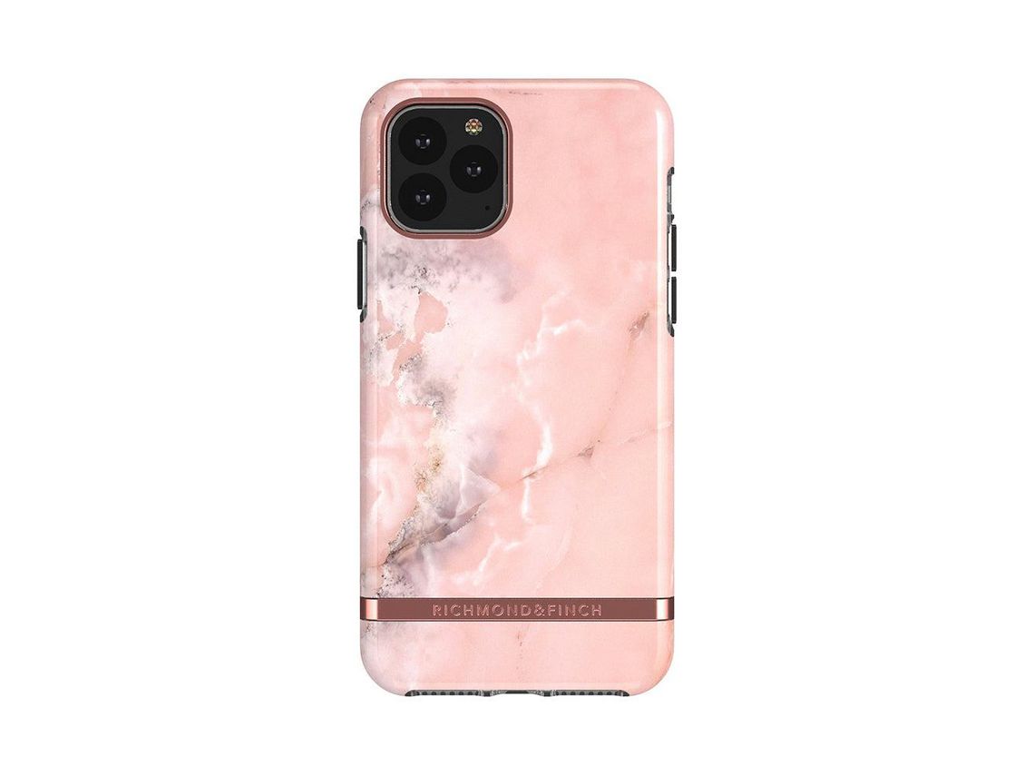 Capa para Iphone Rosa Mármore  11 Pro