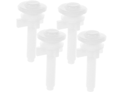 Conjunto De 12 Parafusos De Reposição Para Fixação Da Tampa Do Vaso Sanitário.