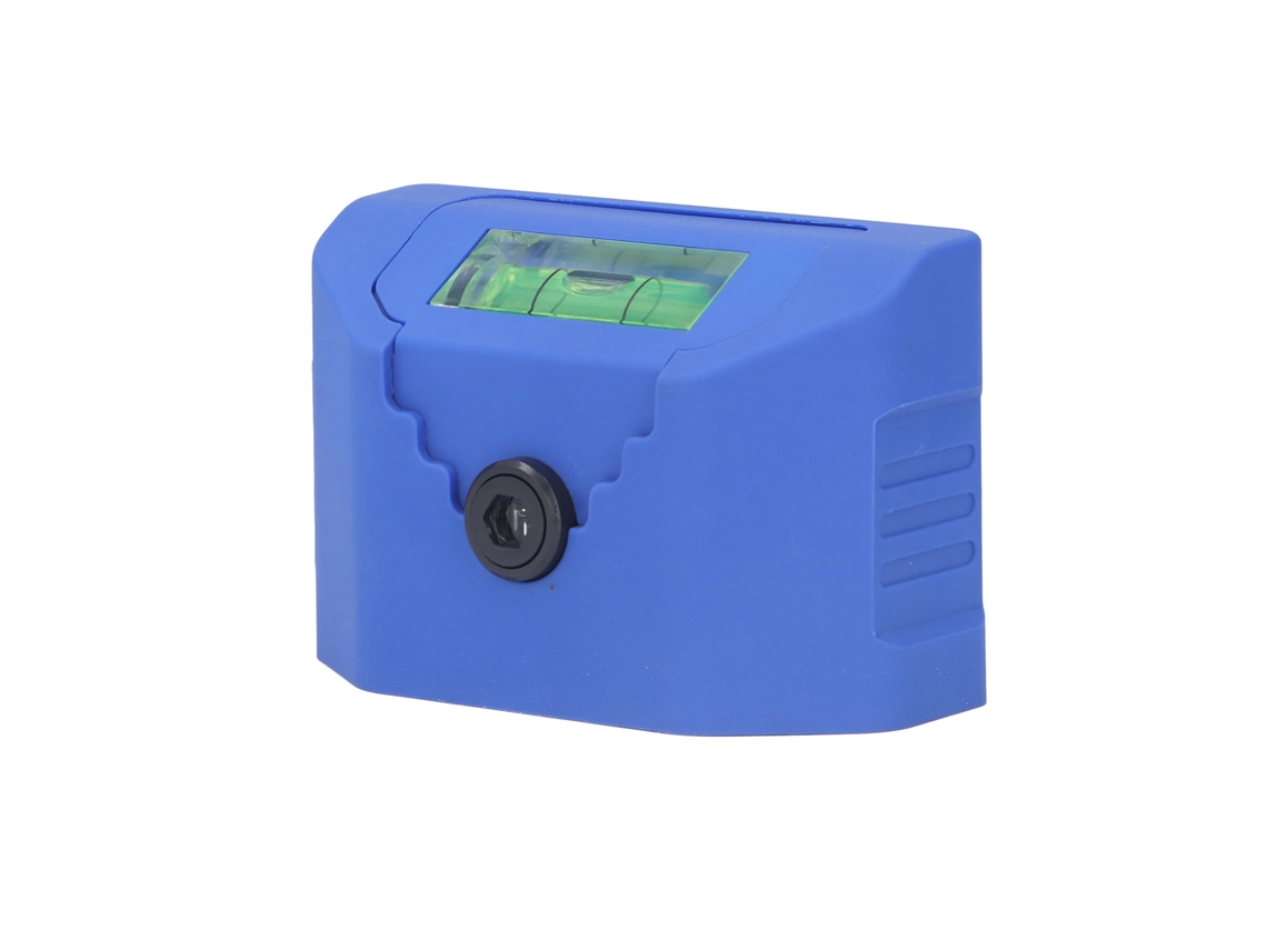Marcador Laser Multifuncional Nível Láser De Linha Cruzada Ângulo Amplio De 120° Bateria Integrada Azul