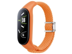 Xdfind Capa, Compatível Com Relógio Pulseira Integrada Trançada E Fecho Magnético Para Xiaomi Mi Band 7/ 6/ 5/ 4/ 3, Solução Resistente