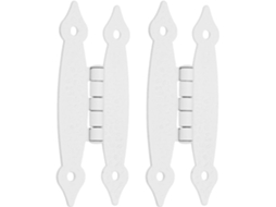 Bestyash De Ferro Branco Para Porta Armário, 3,5 Estilo Vintage, 2