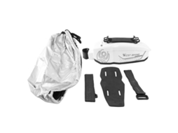 Bolsa Mali para bicicleta West Biking, com suporte para celular, shell rígido, impermeável, 1l