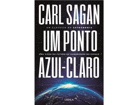 Livro Um Ponto Azul-claro de Carl Sagan ( Português )