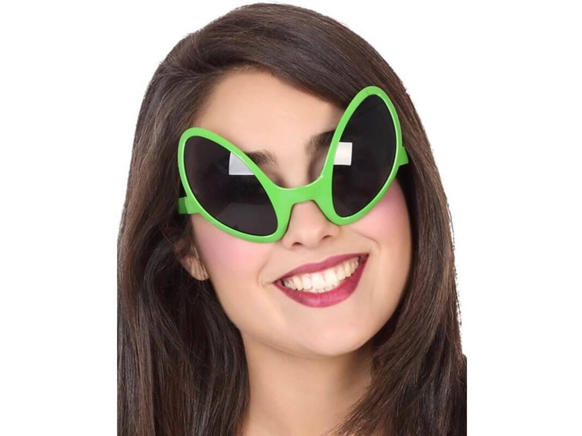 Óculos DISFRAZZES Verdes De Alien