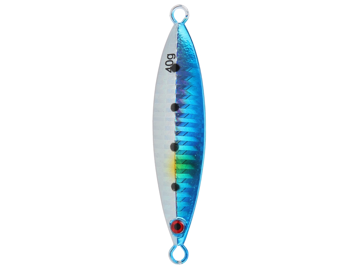 Isca Artificial de Pesca em Metal Forma de Peixe 40g Azul