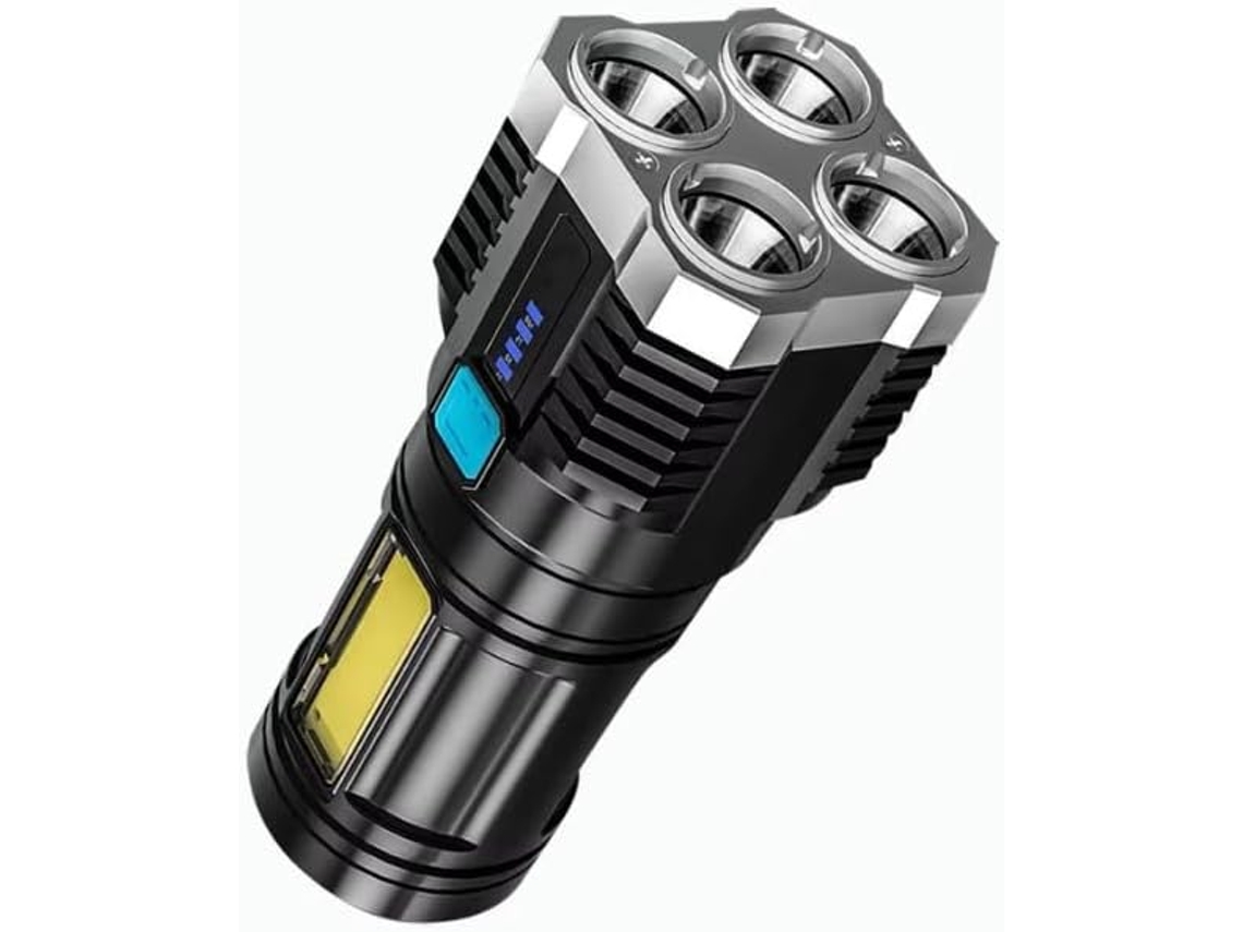 Lanterna Ttica Voltstech 1000lm Com 4 Leds E Luz Lateral Cob ? Orysin