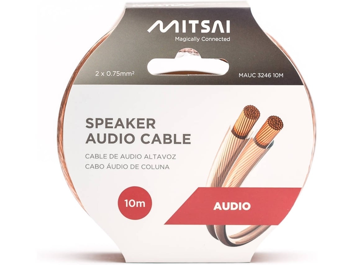 Cabo Audio MITSAI MAUC 3246 (Outlet Caixa Aberta - 10 m)