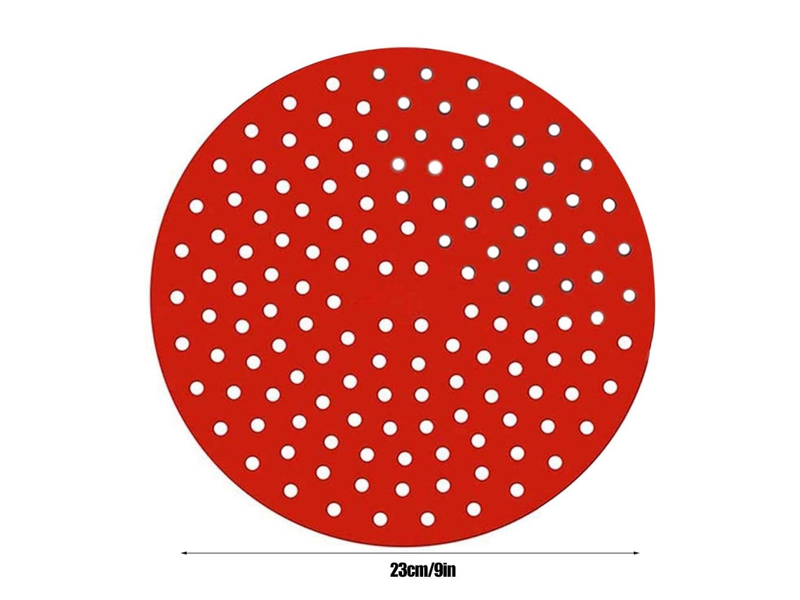 Forros De Silicone Para Fritadeira De Ar (reutilizáveis, Compatíveis Com 8/9 Polegadas) Eoocoo