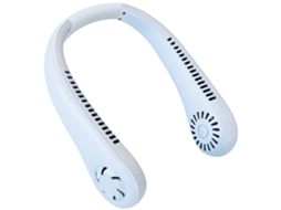 Laxiscreed Ventilador De Pescoço Portátil Com Três Velocidades, Ideal Para Uso Móvel E Confortável