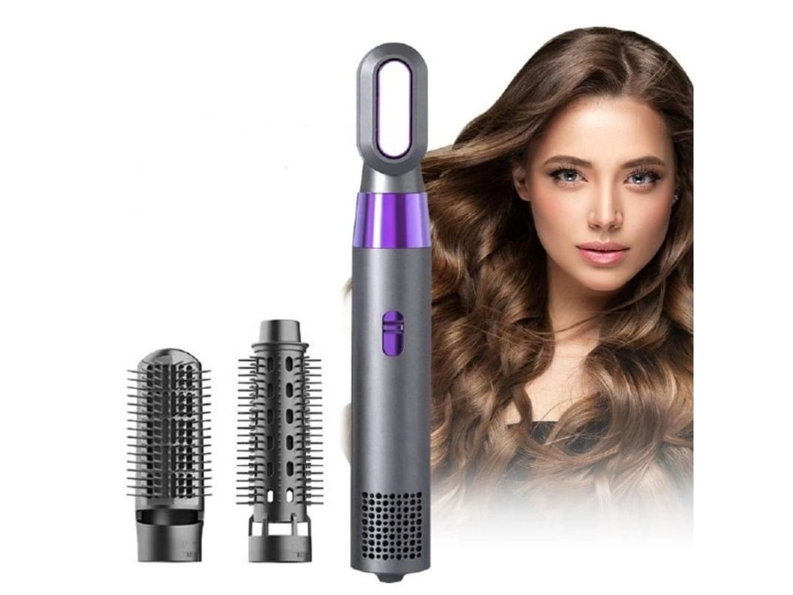 Secador de Cabelo com Três Funções Modelagem por Ar Quente Acessório Multifuncional Uso Prático STELASPLEN