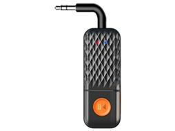 Adaptador Bluetooth ZRUXE T90 transmissor receptor aux 3.5mm 5.4 150mah 8h autonomia 10m compatível com carro | ZRUXE