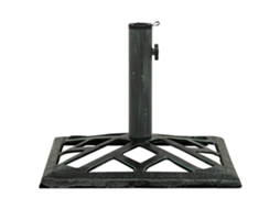 Umbrella Base, Umbrella Bases Vidaxl Verde Ferro Fundido (44 X 44 X 31 Cm)