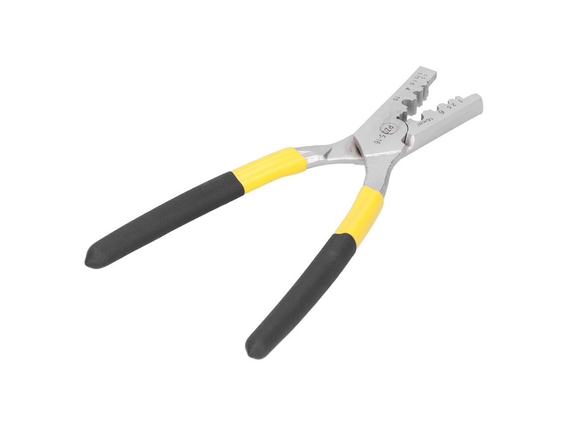 Laxiscreed Alicates De Crimpagem Portáteis Para Cabos De 0,5 A 16mm² Em Aço De Alto Carbono