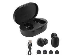 Auriculares Bluetooth A6S Auriculares Sem Fio Bluetooth Auriculares Hifi Calidad de Sonido Auriculares Deportivo com Cargador Bay Support Hd Calling