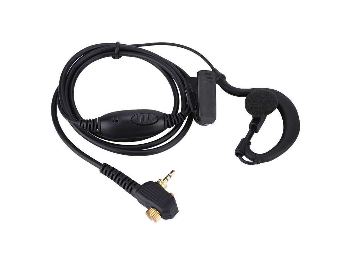 Microfone de Fone de Ouvido Ptt em Forma de gPara Motorola Tetra Mth800 Mtp850 Walkie Talkie Amplamente Utilizado Por Soldados Guarda-Costas e Out