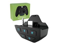 Adaptador de Auricalares Estéreo Controlador de Gamepad Sem Fio Adaptador de Áudio com Controle de Volume Conversor de Auricalares de 3,5 Mm,