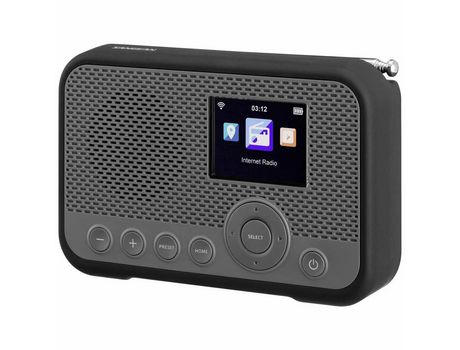 Rádio de Bolso com Internet Dab Rádio Fm com Internet Fm Wlan Spotify Função de Alarme Recarregável SANGEAN Wfr-39