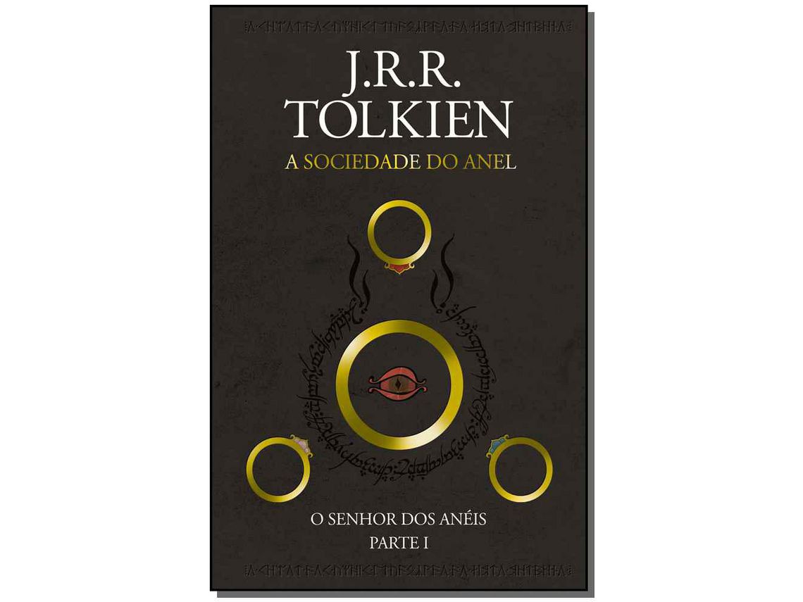 Livro Senhor dos Aneis O a Sociedade Do Anel Parte I de Jrr Tolkien (Português do Brasil - Capa Dura)