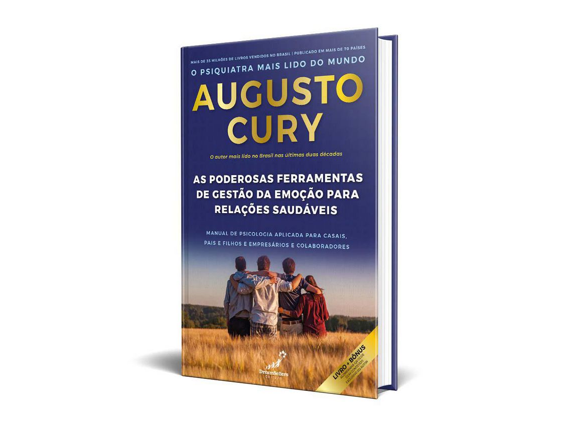 Livro Poderosas Ferram. Gestao Emocao Relacoes Saudaveis de Cury e Augusto (Português)