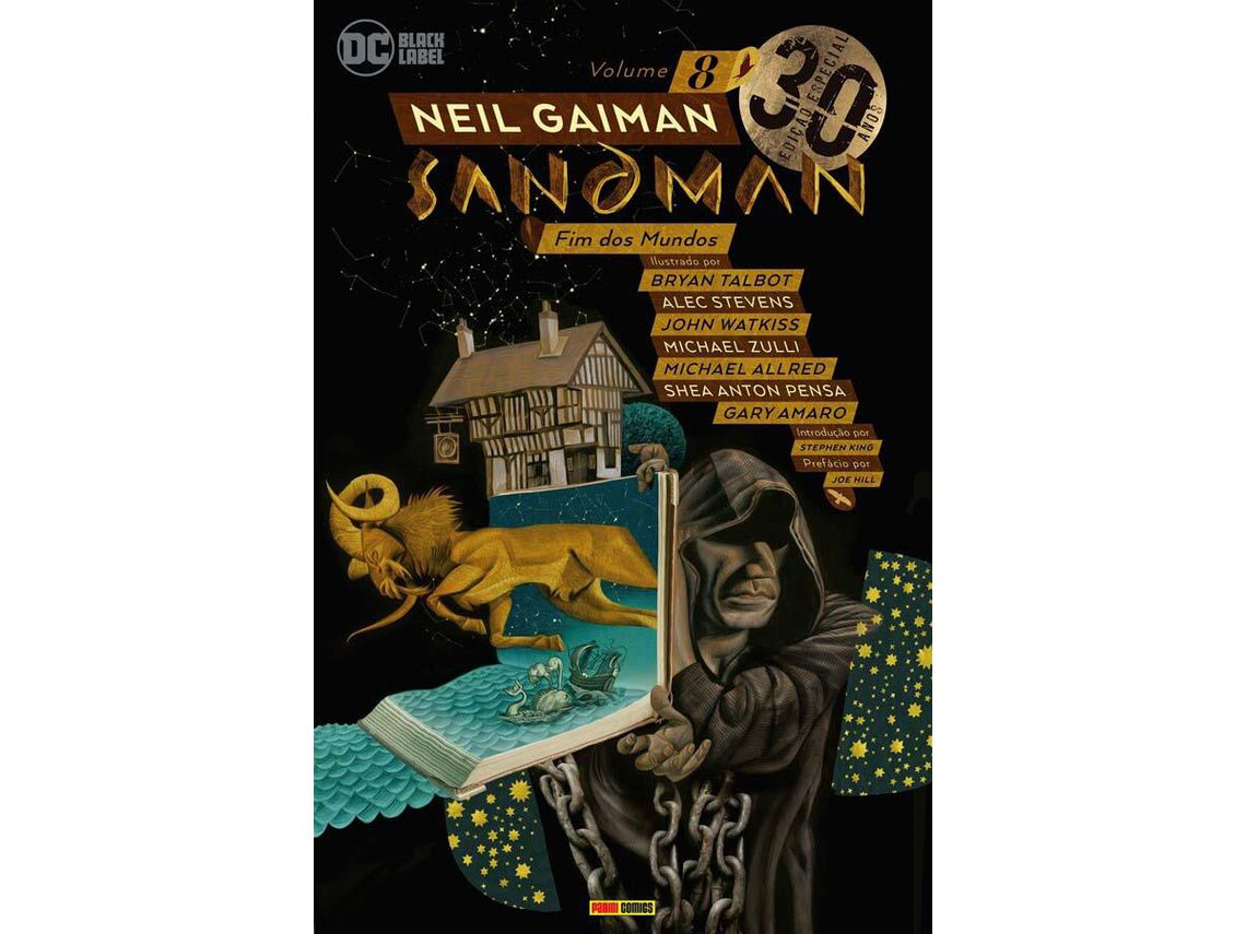Livro Sandman Vol. 08 Edicao Especial de 30 Anos de Neil Gaiman (Português do Brasil)