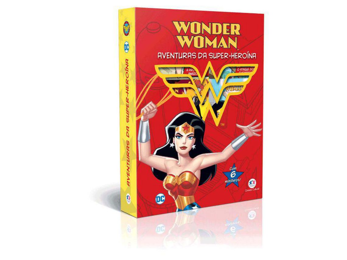 Livro Mulher-Maravilha Aventuras Da Super-Heroina de Editora Ciranda Cultural (Português)