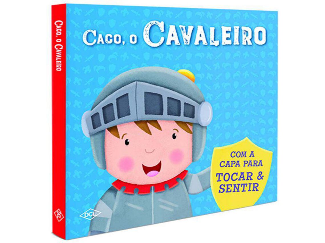 Livro Tocar e Sentir Caco O Cavaleiro de Books e Igloo (Português)