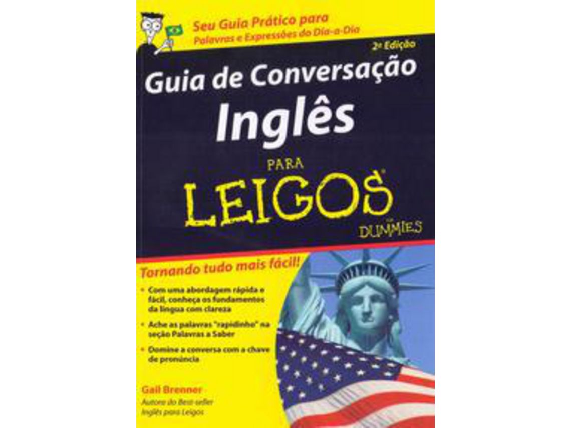 Livro Guia de Conversacao Ingles para Leigos de Gail Brenner (Português do Brasil)