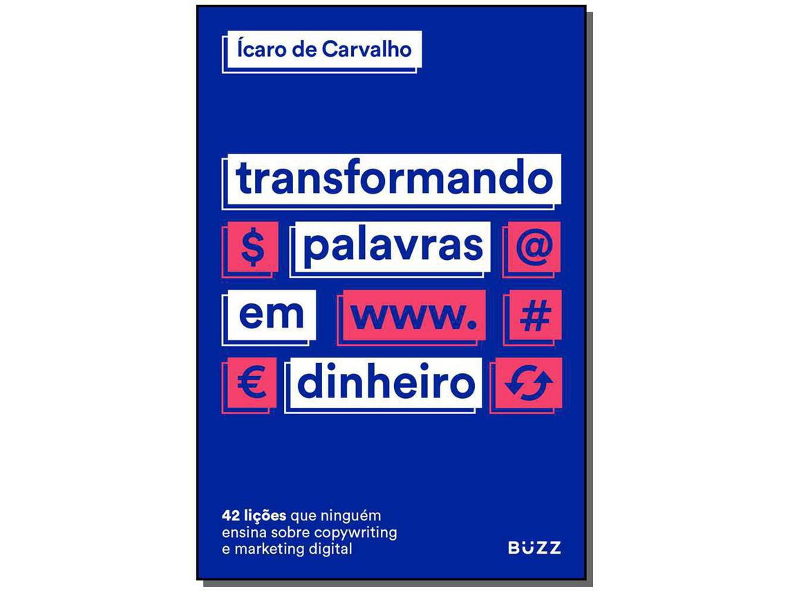 Livro Transformando Palavras em Dinheiro de Carvalho e Icaro De (Português do Brasil)