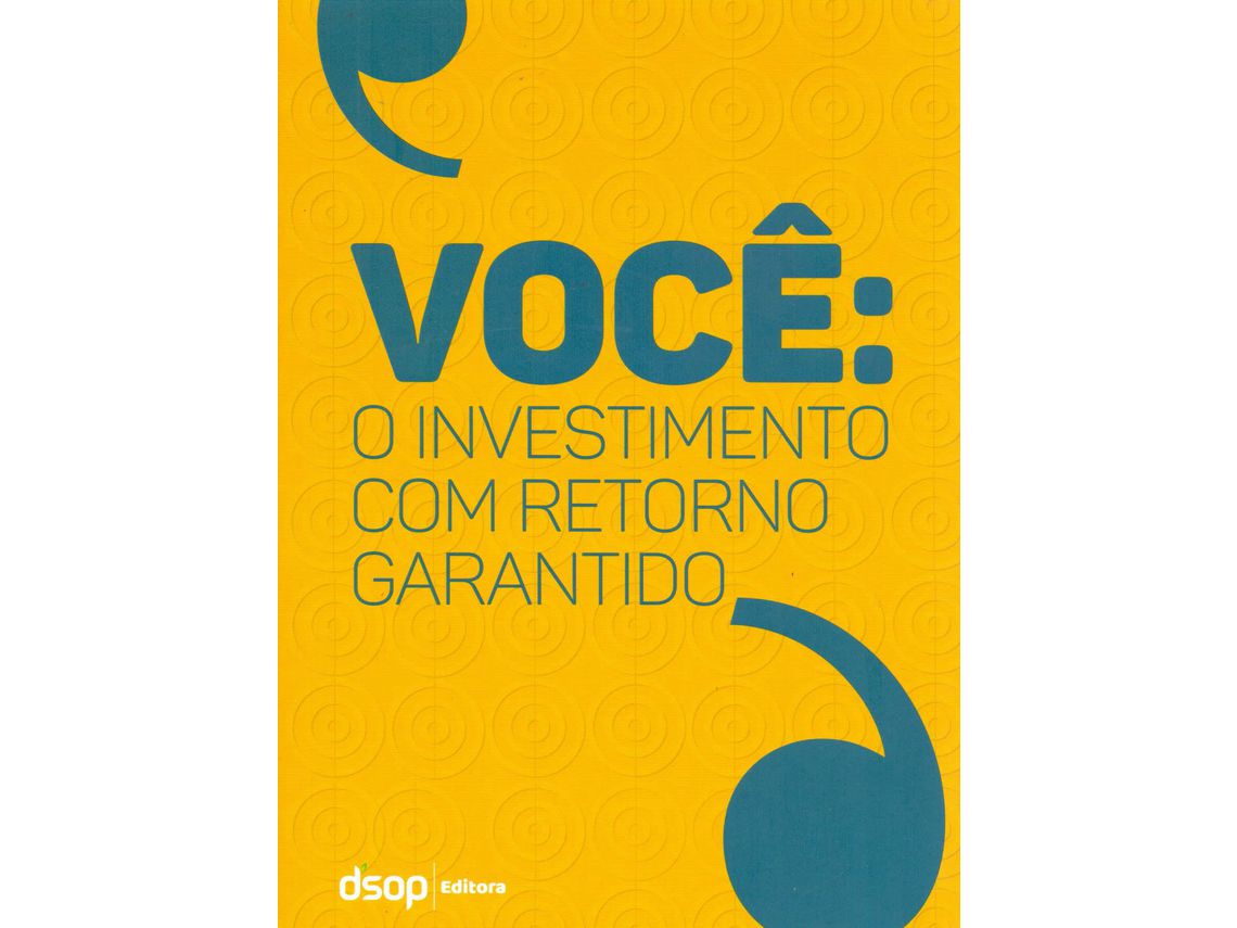 Livro Voce O Investimento com Retorno Garantido de Carvalho, Angela Cavalcanti et al. (Português)