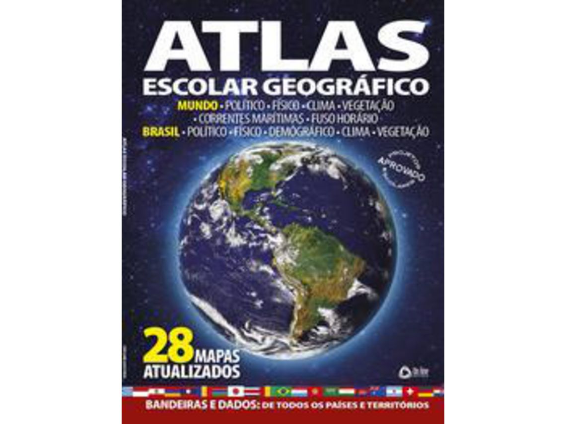 Livro Atlas Escolar Geografico On-Line de On Line (Português do Brasil)