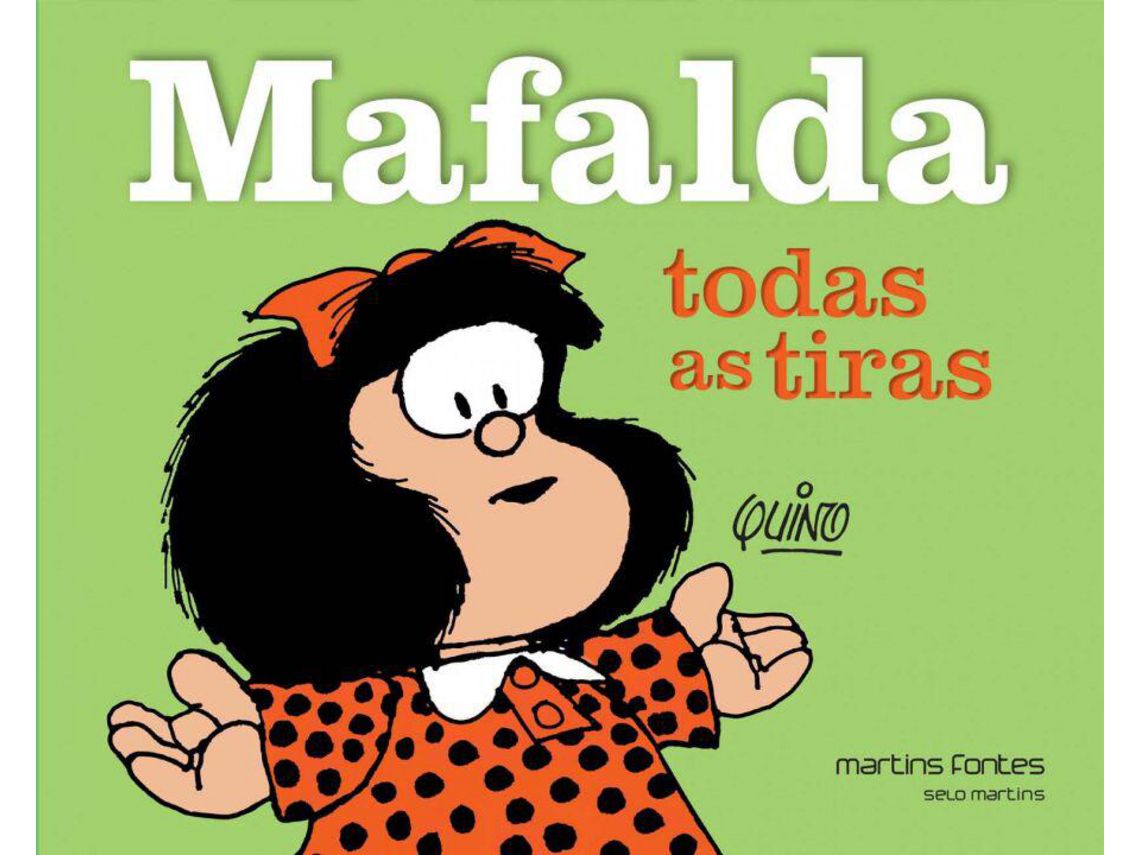 Livro Mafalda Todas As Tiras de Quino (Português)