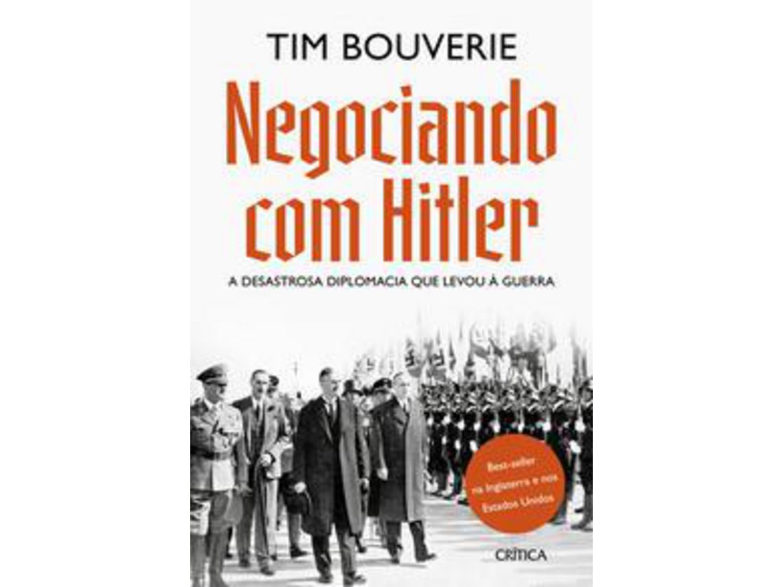 Livro Negociando com Hitler de Tim Bouverie (Português do Brasil)