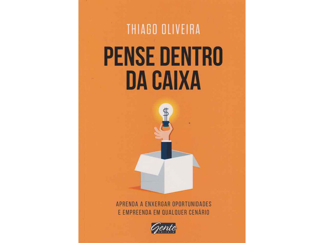 Livro Pense Dentro Da Caixa de Thiago Oliveira (Português)