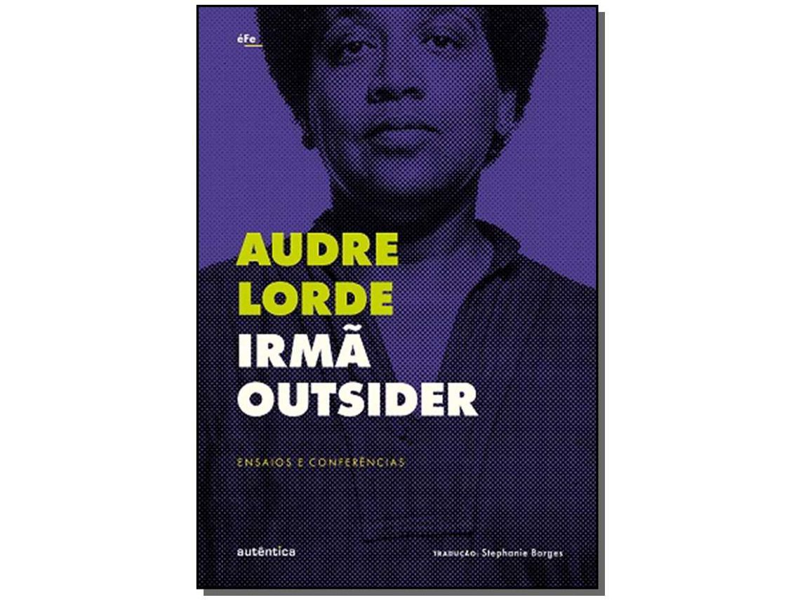 Livro Irma Outsider de Lorde e Andre (Português)