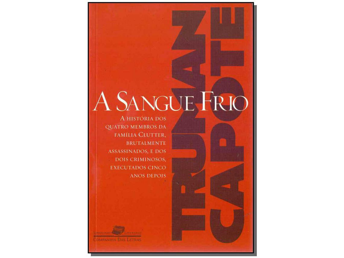 Livro Sangue Frio A de Truman Capote (Português do Brasil)