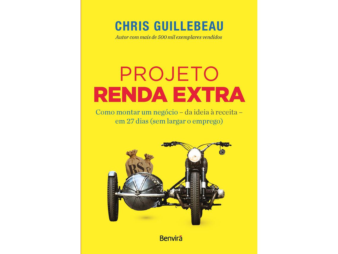 Livro Projeto Renda Extra de Chris Guillebeau (Português)