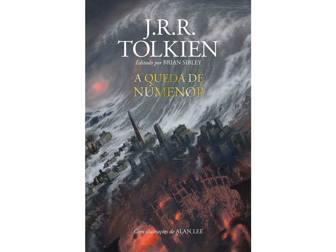 Livro Queda de Numenor A de Jrr Tolkien (Português - Capa Dura)