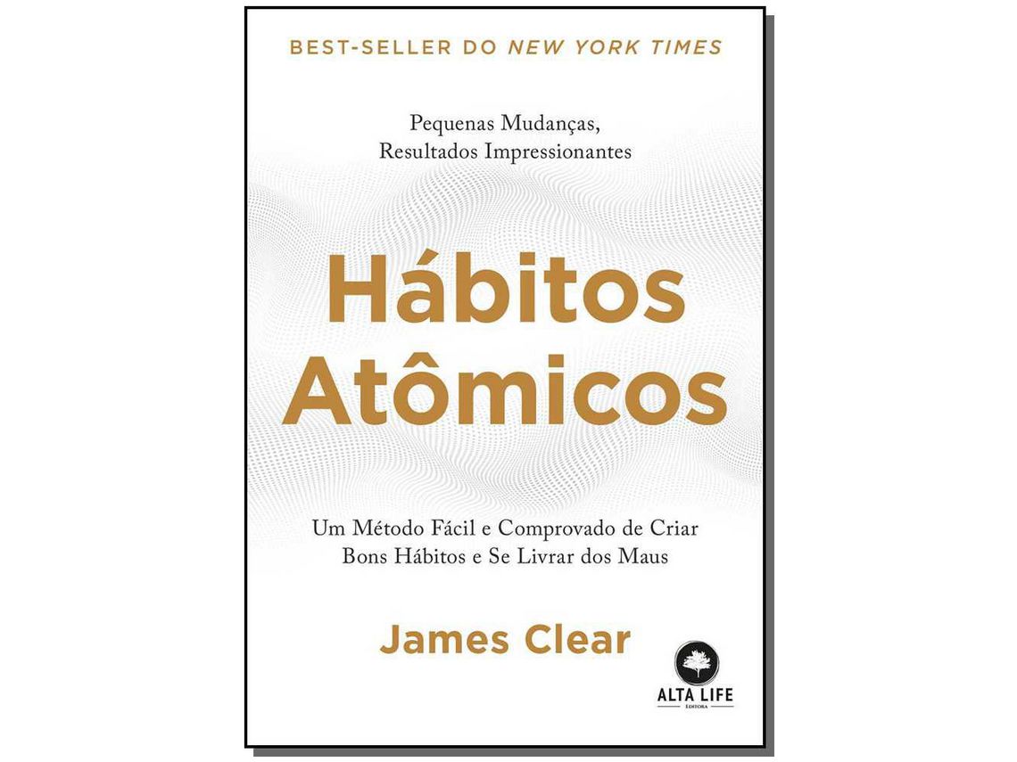 Livro Habitos Atomicos de James Clear (Português do Brasil)