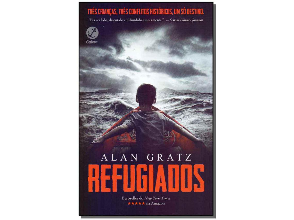 Livro Refugiados de Alan Gratz (Português)
