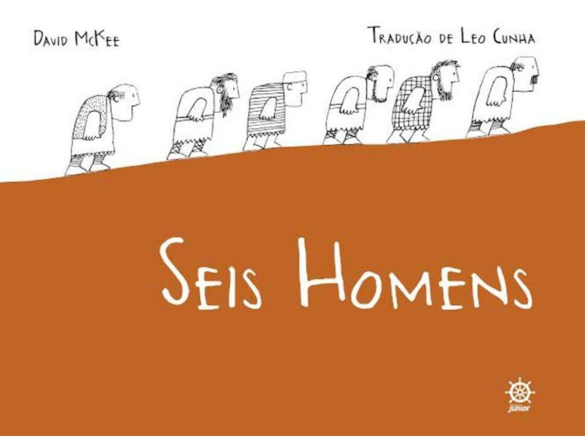 Livro Seis Homens de David Mckee (Português do Brasil)